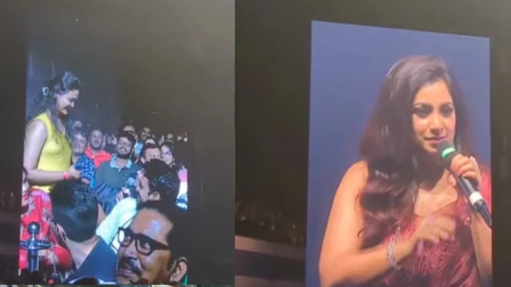 Shreya Ghoshal concert engagement