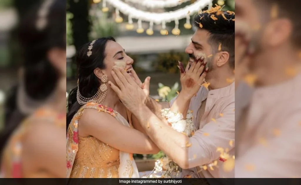 Surbhi Jyoti Haldi Ceremony