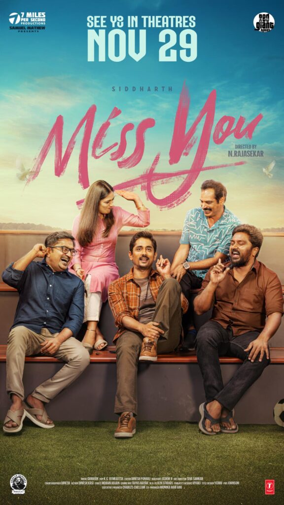 Siddharth's Miss You release