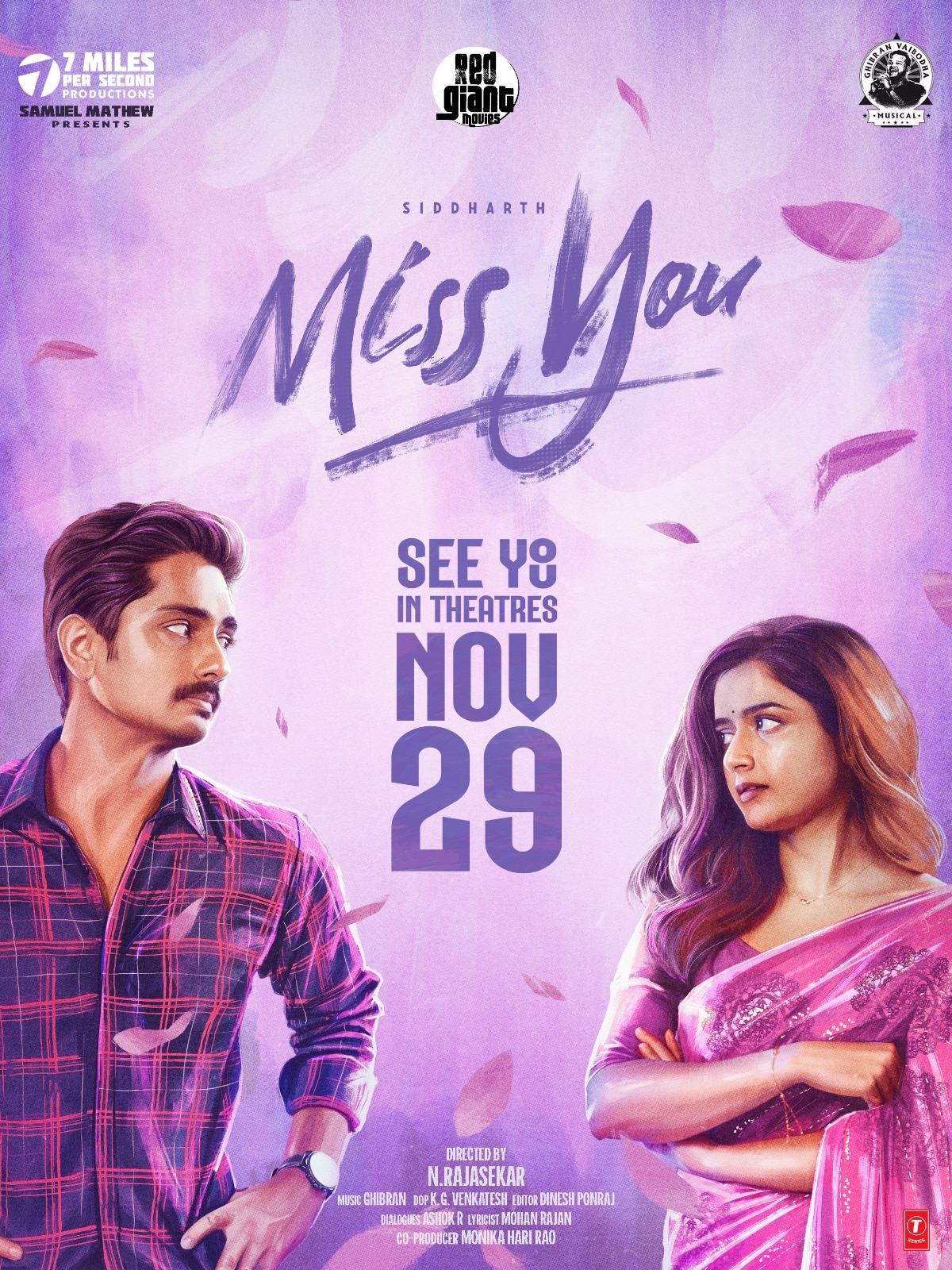 Siddharth's Miss You release